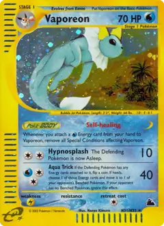 Vaporeon Holo