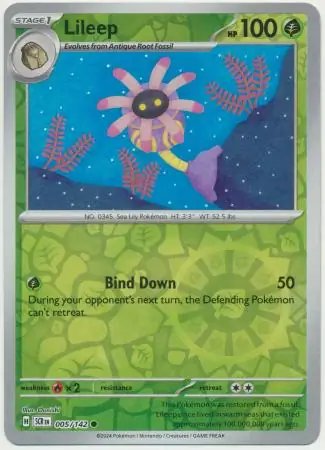 Lileep Reverse Holo