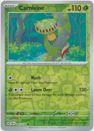 Carnivine Reverse Holo