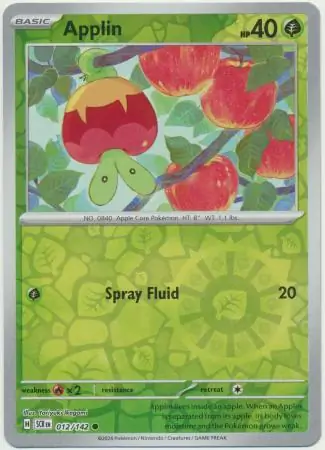 Applin Reverse Holo