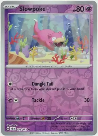 Slowpoke Reverse Holo
