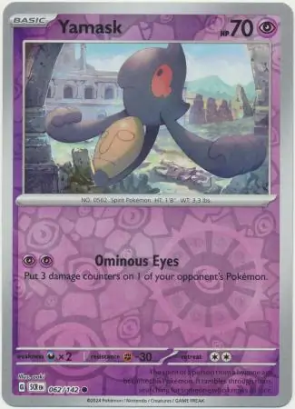 Yamask Reverse Holo