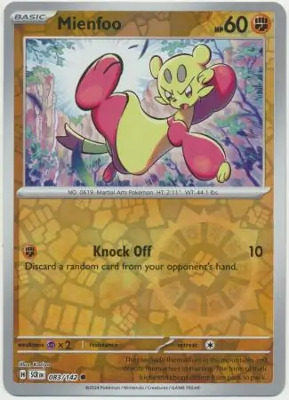 Mienfoo Reverse Holo