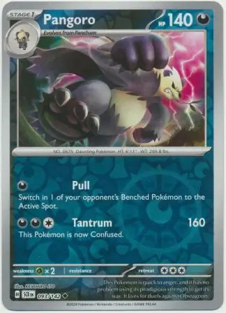 Pangoro Reverse Holo