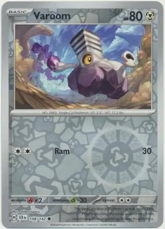 Varoom Reverse Holo
