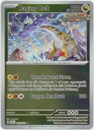 Raging Bolt Reverse Holo