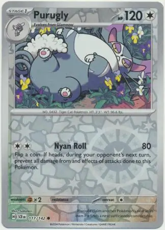 Purugly Reverse Holo
