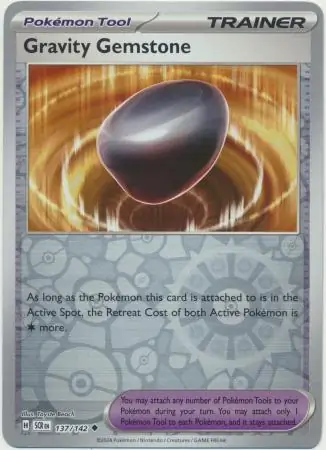 Gravity Gemstone Reverse Holo