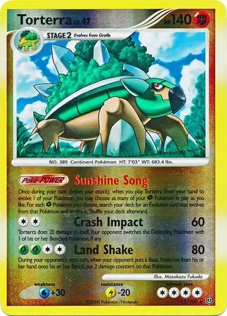 Torterra Reverse Holo