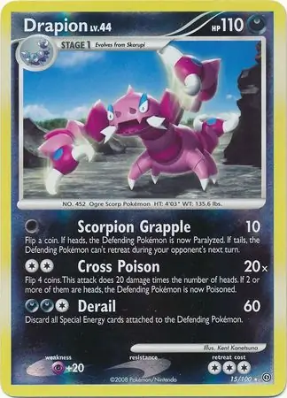 Drapion Reverse Holo