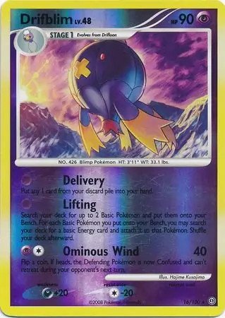 Drifblim Reverse Holo