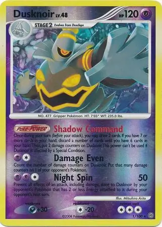 Dusknoir Reverse Holo