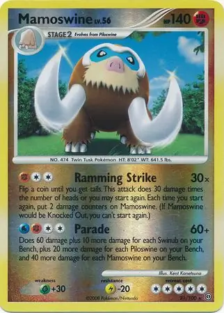 Mamoswine Reverse Holo