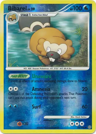 Bibarel Reverse Holo