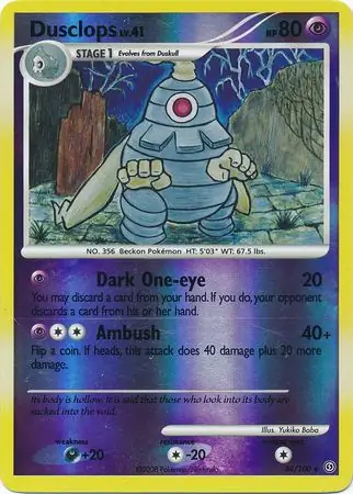 Dusclops Reverse Holo