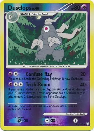 Dusclops Reverse Holo