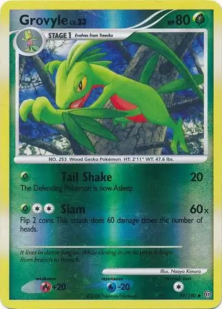 Grovyle Reverse Holo