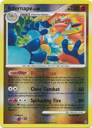 Infernape Reverse Holo