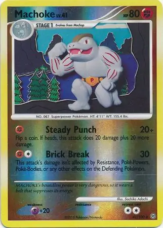 Machoke Reverse Holo