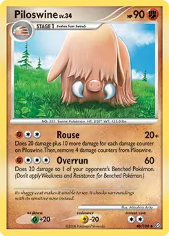 Drifblim Pokemon card from Stormfront