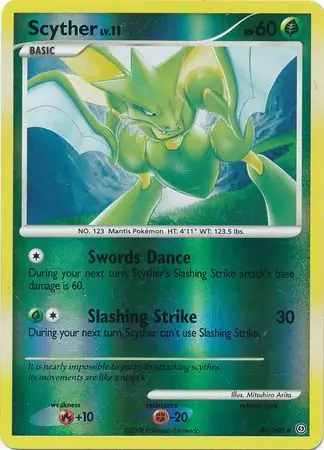 Scyther Reverse Holo