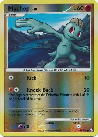 Machop Reverse Holo