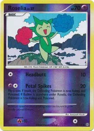 Roselia Reverse Holo