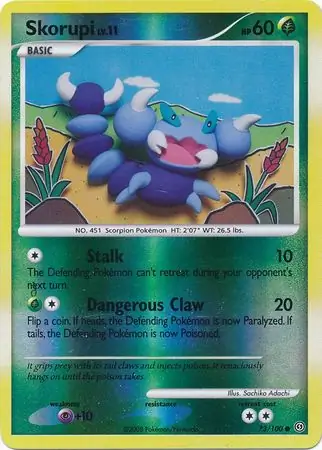 Skorupi Reverse Holo