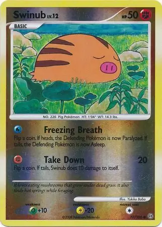 Swinub Reverse Holo