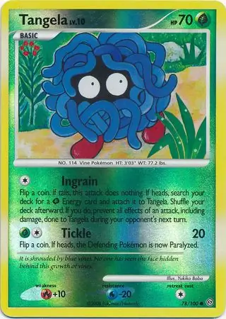 Tangela Reverse Holo