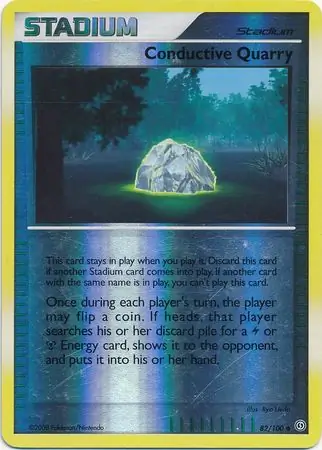 Conductive Quarry Reverse Holo