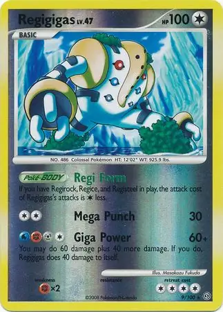 Regigigas Reverse Holo