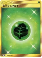 Grass Energy Pokemon card from Strength Expansion Pack Sun & Moon