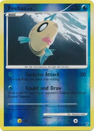 Feebas Reverse Holo