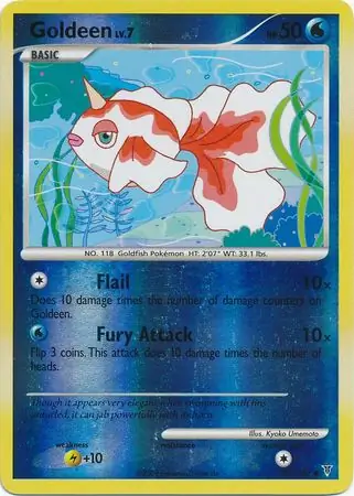 Goldeen Reverse Holo