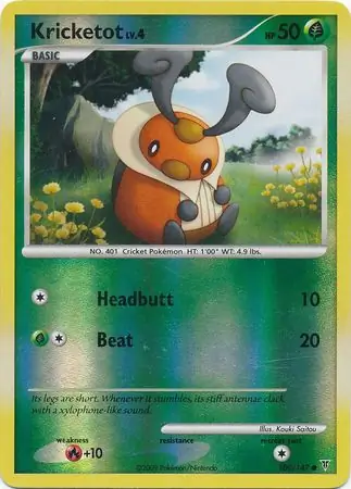 Kricketot Reverse Holo