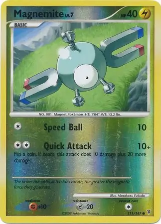 Magnemite Reverse Holo