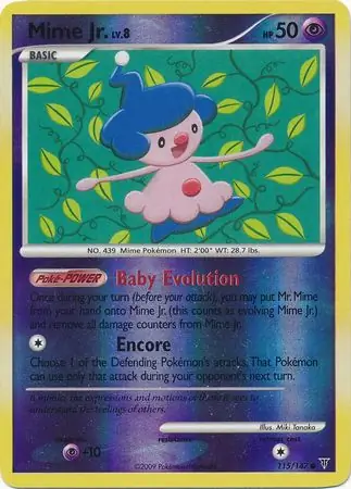 Mime Jr. Reverse Holo