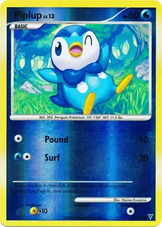 Piplup Reverse Holo