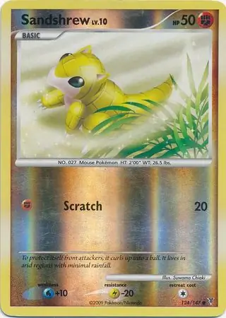Sandshrew Reverse Holo