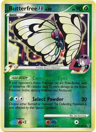 Butterfree FB Reverse Holo