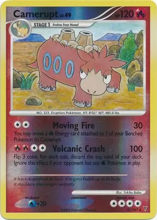 Camerupt Reverse Holo