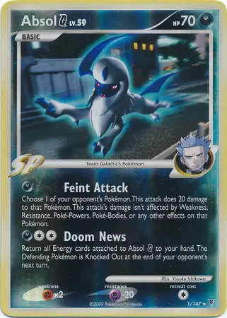 Absol G Reverse Holo