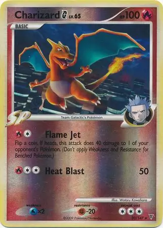 Charizard G Reverse Holo
