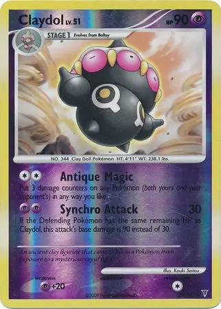 Claydol Reverse Holo