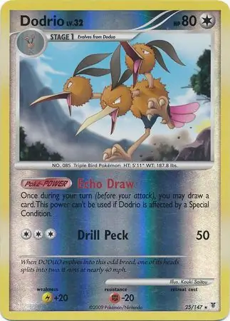 Dodrio Reverse Holo