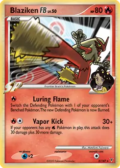 Blaziken FB Holo