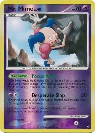 Mr. Mime Reverse Holo