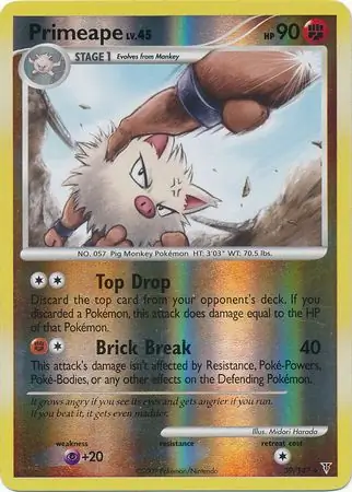 Primeape Reverse Holo