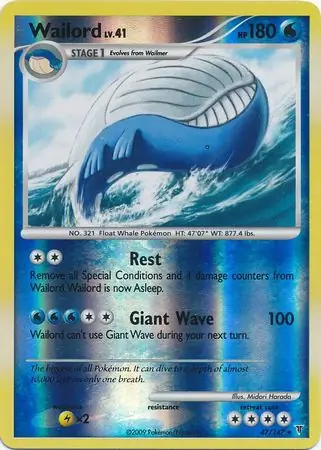 Wailord Reverse Holo